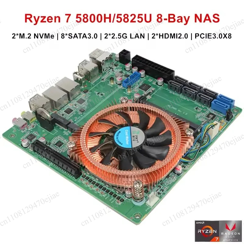 Topton AMD Ryzen 7 5800H/5825U - Mini Itx Dual 2.5G Nas Motherboard 评论和价格