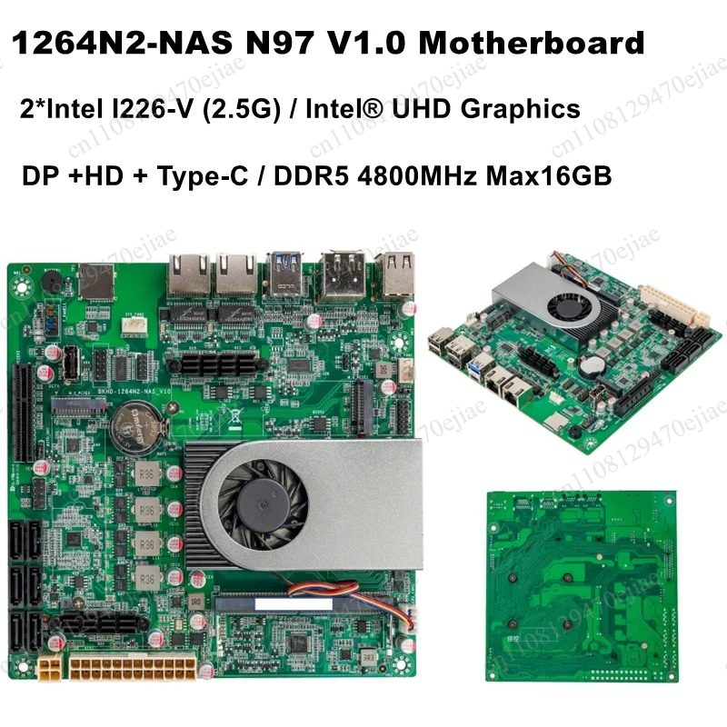 SZBOX N97 NAS Motherboard - In - Mini Itx Dual 2.5G Nas Motherboard 评论和价格